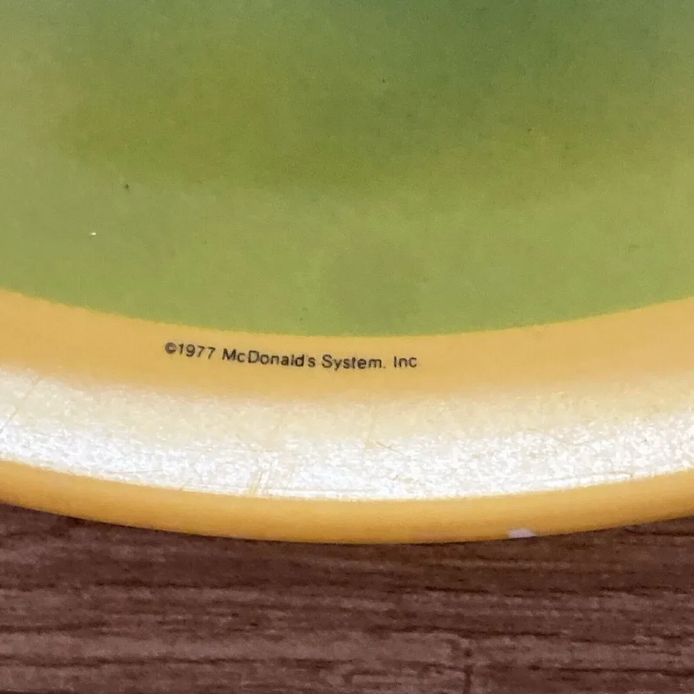 Lexington Vintage McDonalds Plates, 1977, Spring & Winter